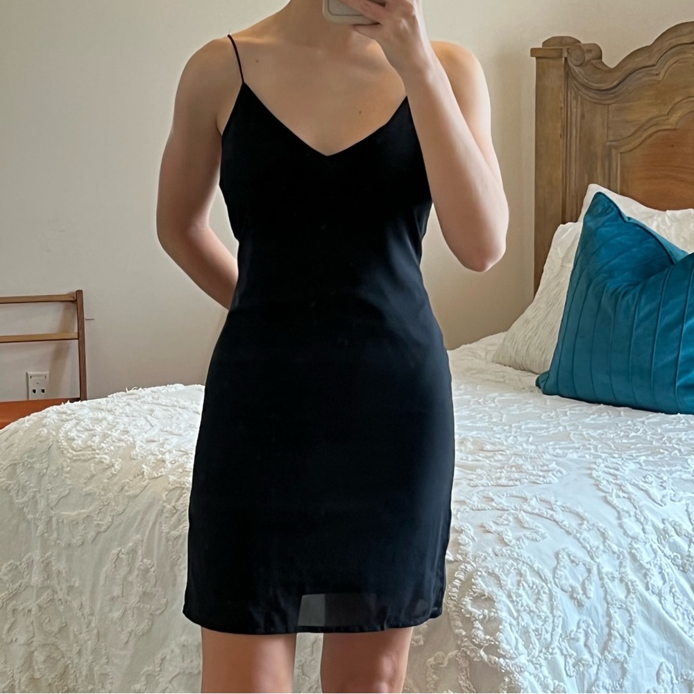 H&M black dress